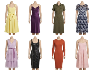 Vestidos de Verano para Mujer con Cuello en V y Estampado Floral Pastoral, Modelo 2026.4, Estilos Surtidos Aleatorios, Tallas 18-45 Años, Stock Consolidado - Product Image 1