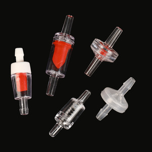 Clapet anti-retour en plastique pour pompe à air d'aquarium, accessoire anti-débordement, forme cylindrique, style simple - Product Image 1