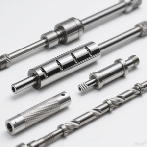 Customized Processing of Metal Drive Shafts by CNC Lathe Turning and Milling Compound - Product Image 1
