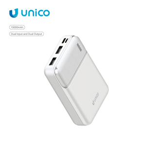 Sạc dự phòng Unico 2025 in logo tùy chỉnh, chất lượng cao 10W, dung lượng 10000mAh, dành cho cắm trại, có hai cổng <span class=keywords><strong>USB</strong></span> - Product Image 1