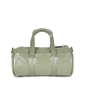 Versatile Round Crossbody Olive Shimmer <b>Bag</b> With A Removable Strap For Easy Style <b>Change</b> - Product Image 6
