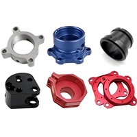 Pièces de drone UAV usinées sur commande par CNC à 5 axes, support de caméra pour contrôleur de vol, cadre de drone en aluminium 6061 7075 pour drones industriels