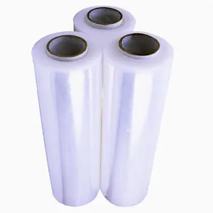 Packaging Film Supplier Clear Shrink Wrap Pallet Pvc Plastic Roll Transparent Stretch Film