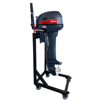 Moteur hors-bord pour bateau de pêche, 100% neuf, OEM, en alliage d'aluminium marin, homologué CE, essence, 9,9 ch, 2 temps