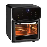 Friteuse à air 6L Grande capacité Visuelle Intelligente Entièrement automatique Friteuse électrique Four multifonctionnel Contrôle tactile 1350W