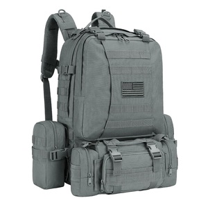 4 in 1 Combo 60L Large Capacity Mens Daypack Detachable Molle Rucksack Waterproof Camping <b>Trekking</b> Hunting Tactical <b>Backpack</b> - Product Image 1