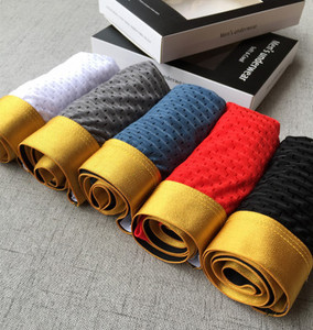 Design Your Own Mens Della Biancheria Intima Traspirante U Convessa Modale Tronchi Mesh Hollow Riassunti del Pugile degli uomini - Product Image 2