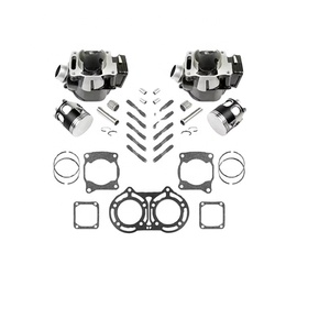 Le chemiseau de cylindre de moteur de moto convient aux accessoires de segments de piston pour Yamaha Banshee 350 YFZ350. - Product Image 1