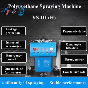 Máquina de Espumado de Poliuretano YS, Máquina de Pulverización de Poliurea, Equipo de Espumado de PU, Aislamiento para Cámaras Frigoríficas, Pulverizador de Riego para Jardín - Product Image 2