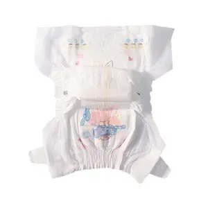 Customized Super Dry Breathable Baby Diaper High Absorbency Babies Nappies Manufacturer