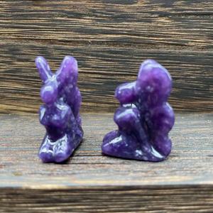 Fée de cristal sculptée en pierre précieuse naturelle de 1,2 pouce, déesse de la guérison, artisanat de fée des fleurs - Product Image 3