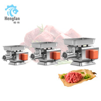 Machine à hacher la viande commerciale, hachoir à viande, machine à découper la viande, acier inoxydable, 1,1 kW, 1,5 kW, 1,8 kW, équipement de transformation de la viande