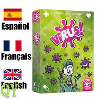 YY vente en gros jeu de cartes de fête de famille jeu de table éducatif imprimé en couleur avec boîte-cadeau portable