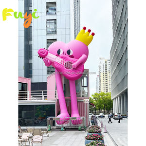 Pohon tiup kustom untuk Mall Park Dekorasi toko pesta dengan logo Led kualitas tinggi raksasa tahan lama promosi harga murah - Product Image 2