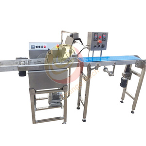 Tự động làm sô cô la temper máy/thanh sô cô la làm cho máy <span class=keywords><strong>enrober</strong></span> sô cô la enrobing vành đai - Product Image 5