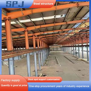 โครงสร้างก่อสร้างเหล็กสำหรับโรงงานผู้ผลิตในจีน - Product Image 4