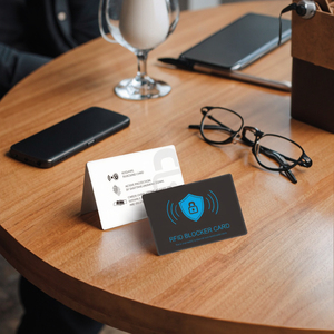 Rfid & NFC chặn nhôm kiểm soát truy cập thẻ PVC không tiếp xúc thẻ tín dụng chặn chống trộm tính năng cung cấp thẻ Nhà cung cấp - Product Image 4