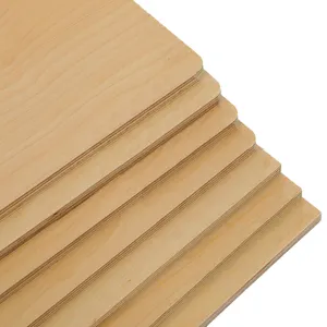 12mm Thickness Moisture-proof Mould-proof Full Birch Plywood For Furniture Materials