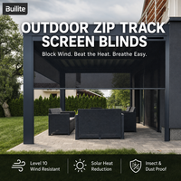 Stores extérieurs électriques imperméables, résistants au vent, pare-soleil pour patio, commande intelligente par application Tuya, stores enrouleurs sur mesure