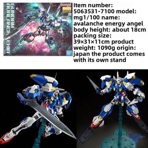 ชุดประกอบหุ่นยนต์ของเล่นพีวีซี รุ่น MG <span class=keywords><strong>Wing</strong></span> Zero Lightning Storm Destiny Freedom Blue Deviant และ Holy Shield - Product Image 6