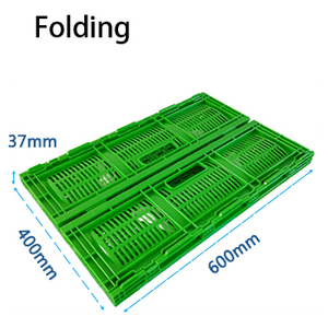 Caisse en PP pliable et empilable conforme aux normes européennes pour entrepôt, intérieur lisse pour éviter les dommages aux produits, conteneur pliable prêt à l'emploi (<span class=keywords><strong>RPC</strong></span>) - Product Image 5