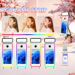 Cheap 43 Inch Touch Screen Magic Mirror Photo Booth Machine with SLR Compatible Instant <b>Print</b> Selfie Photobooth Mirror - Product Image 3