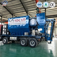 Truk Mixer Beton Volumetrik 7 m³ dengan Sistem Pengukuran Agregat Semen dan Air untuk Produksi Beton Segar di Lokasi