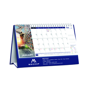 2026 Promotional Custom Perpetual Advent Desk/Table Calendar with Large Wall Calendars and Photos Paper Material