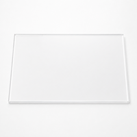 Plaque acrylique transparente sur mesure 3mm 5mm 8mm 10mm d'épaisseur PMMA Perspex Panneau plastique Vente en gros