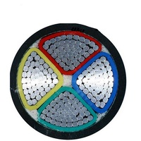 Niederspannungs-70mm2-4-adriges Aluminium-XLPE-PVC-isoliertes Stromkabel Wettbewerbsfähiger Preis pro Meter
