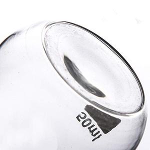 Pycnomètre en verre à gravité spécifique <span class=keywords><strong>10ml</strong></span> fond plat avec bouchon perforé verre Borosilicate - Product Image 3