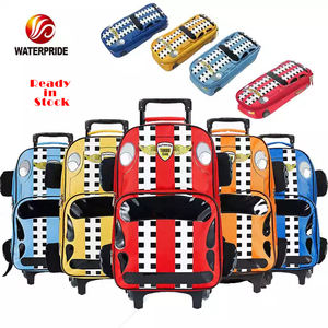 Wholesale 2025 Boy Kids <strong>School</strong> <strong>Bag</strong> with Wheels <strong>Car</strong> Backpack Kids Trolley <strong>School</strong> <strong>Bag</strong> Polyester Cartoon Wheel Backpack Boys - Product Image 5