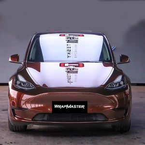 WRAPMASTER 1.52*15m Film liquide métallique café <span class=keywords><strong>auto</strong></span>-cicatrisant changeant de couleur anti-rayures résistant aux UV TPU PPF pour enveloppement de véhicule automobile - Product Image 2