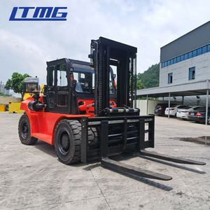 Carretilla elevadora hidráulica de motor potente Ltmg, 10 toneladas, 12 toneladas, 15 toneladas, 16 toneladas, carretilla elevadora diésel con neumáticos delanteros dobles - Product Image 5
