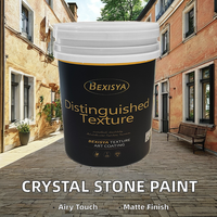 Peinture décorative en spray Durashine à base d'acrylique liquide à l'eau, effet granit, pour sols métalliques, façades de bâtiments publics, usage extérieur