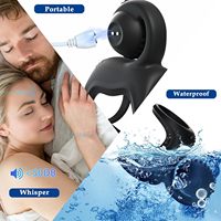 Anneau pénien double Snail à 9 modes de vibration, télécommande sans fil, stimulateur clitoridien, vibromasseur portable pour couple, pour adultes
