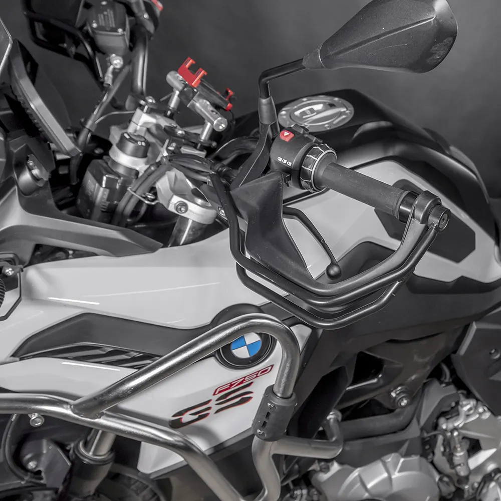 Realzion - Protetor de mão em aço para motocicleta, barra de freio e embreagem, protetor de mão para BMW F750GS 2018 2019 2020