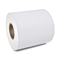 Rouleau d'étiquettes thermiques autocollantes blanches A6 pour imprimante de bordereaux 10x15, vente en gros
