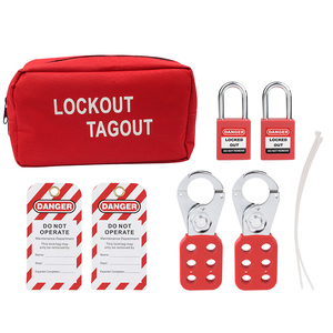 विद्युत तालाबंदी उपकरणों औद्योगिक पोर्टेबल सुरक्षा तालाबंदी Tagout किट - Product Image 1