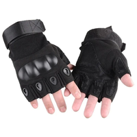 Gants tactiques mi-doigts/sans doigts coupe-vent pour hommes, best-seller