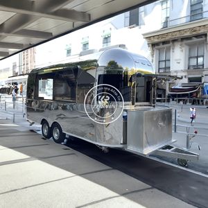 2025 OEM Fast Mobile <b>Kitchen</b> Concession Pizza Oven Catering Bbq Food Trailers Bbq Food Truck Van With Full <b>Kitchen</b> - Product Image 1