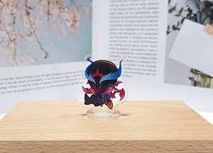 OEM ODM Anime League of Legends Figuras <span class=keywords><strong>de</strong></span> Acrílico Mid Champions Vol 1 Yasuo Akali Leblanc Ahri Zed - Product Image 6