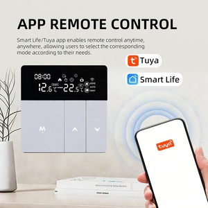 Thermostat intelligent Wifi Tuya pour chaudière à gaz/chauffage électrique, thermostat Wifi mural encastré, contrôleur de température Alexa - Product Image 5