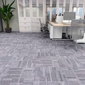กระเบื้องพรมสำนักงาน PP ปลอดสารพิษ กันลื่น ตกแต่งบ้านและสำนักงาน ดีไซน์ทันสมัย - Product Image 1