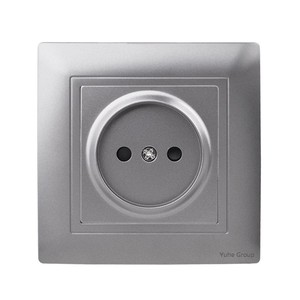 Prise murale PC standard européenne avec panneau tactile, style français, 2 prises - Product Image 1