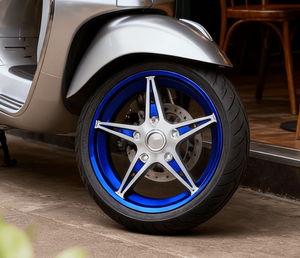Roues en aluminium durable pour Vespa, idéales pour les trajets quotidiens aux Pays-Bas - Product Image 3