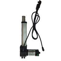 Actionneur linéaire puissant de 3000 N de poussée, moteur à tige poussoir 24 V BrushDC, élévateur télescopique, faible bruit, fonctionnement silencieux, étanche
