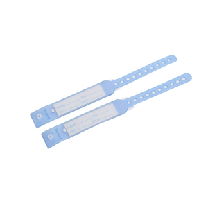 Pulsera de Identificación para Bebés y Niños, Plástico Desechable, Pulsera de Identificación para Pacientes, Uso Médico - Product Image 1