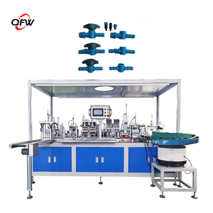 Qfw đa trạm nhiều bộ phận năm bước lắp ráp máy lắp ráp van thủy lợi Máy lắp ráp hoàn toàn tự động - Product Image 1