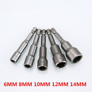 Magnetic Hexagon Handle <b>Socket</b> Wrench Bits Set Power Hand Drill Bit Screwdriver with Chrome Adaptable Kits - Product Image 4